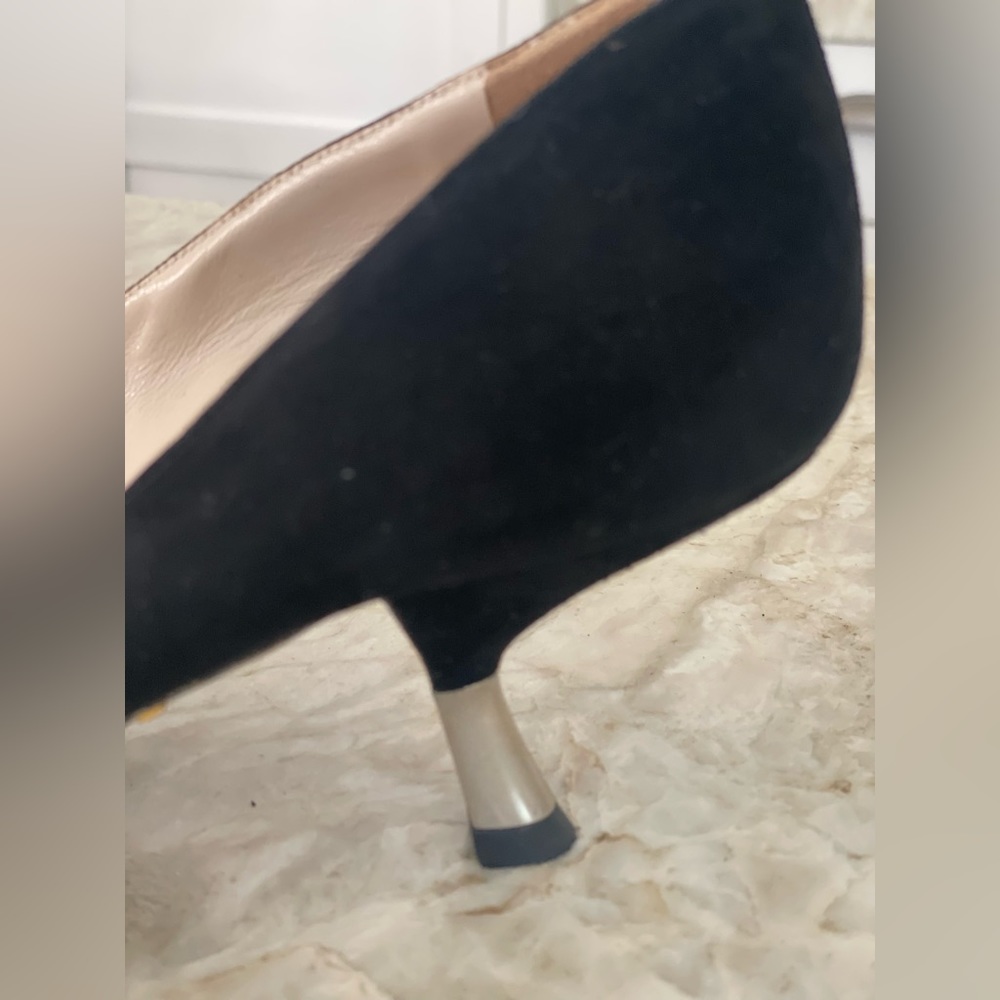 Prada kitten heel pump